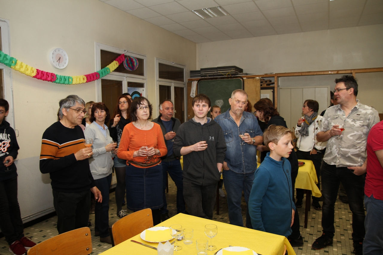 Repas annuel du club 6 avril 2019. 